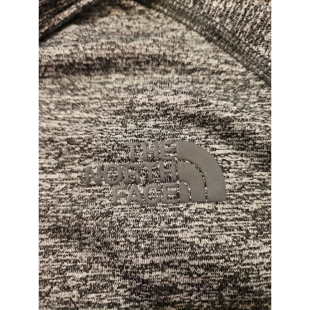 The North Face Hooded Pullover Thin Long Sleeve Gray Mens Small Super Soft (1324